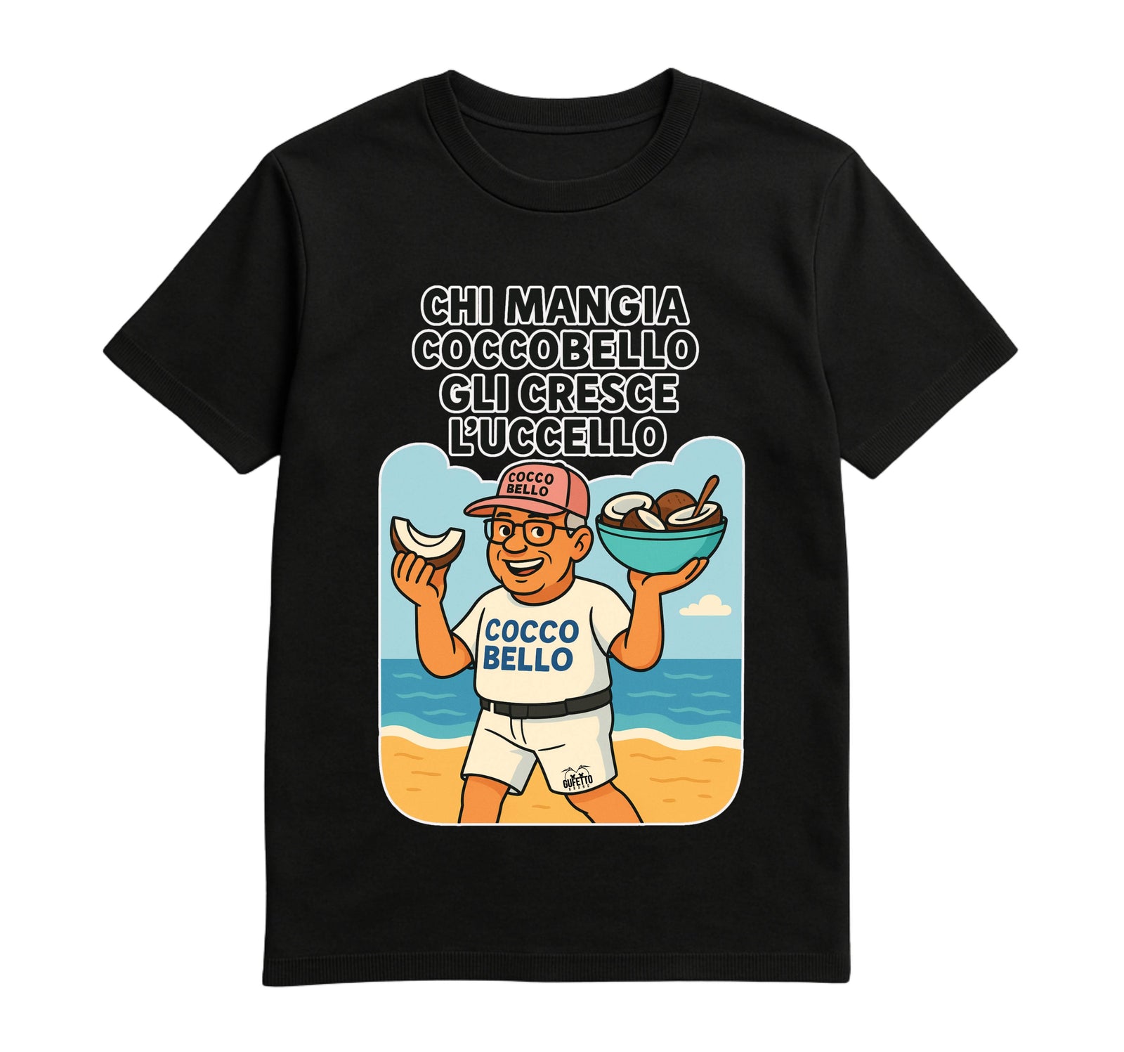 T-shirt Uomo COCCOBELLO ( CB25874569 ) - Gufetto Brand 