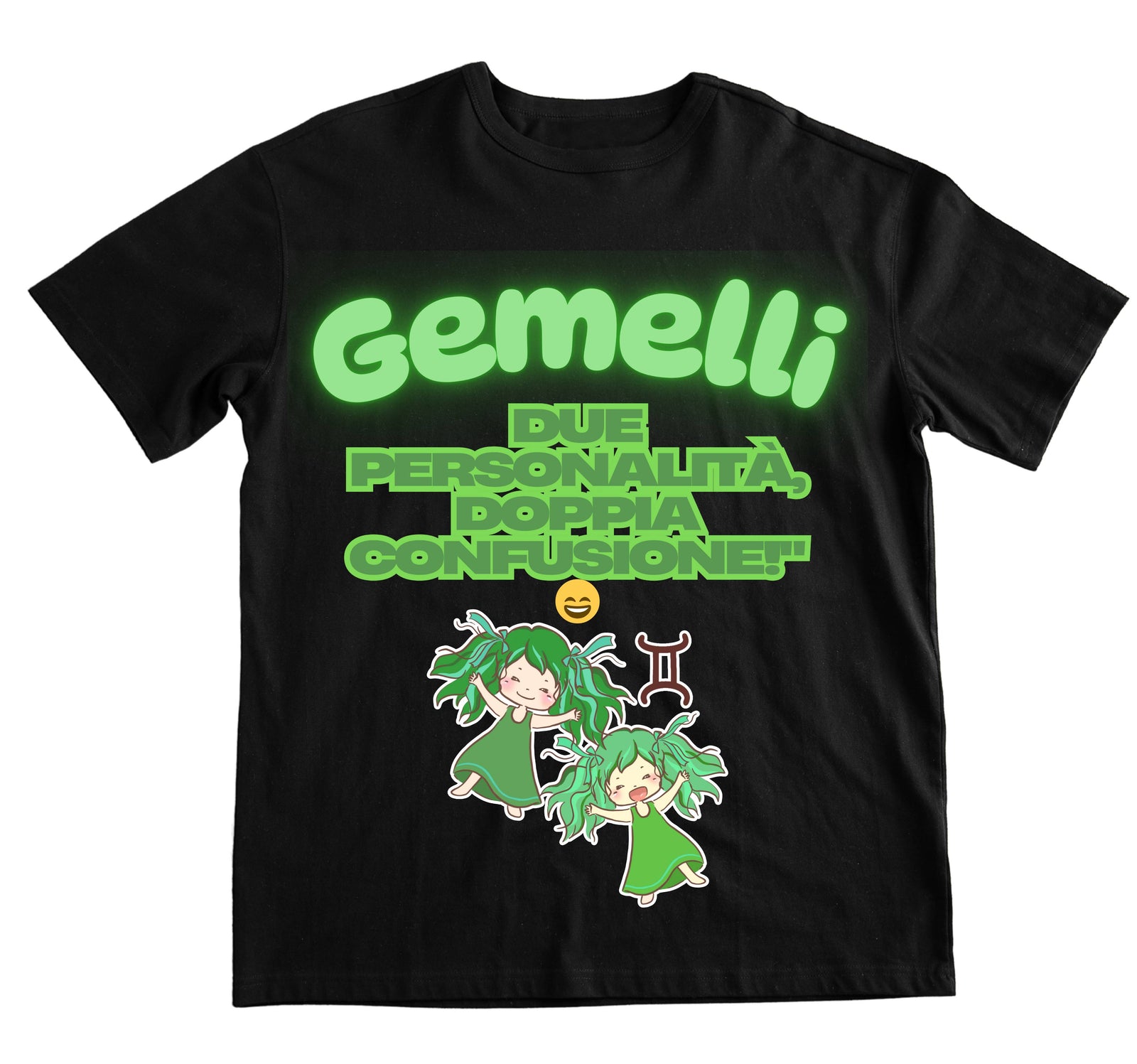 T-shirt Uomo GEMELLI ( GE6098765 ) - Gufetto Brand 