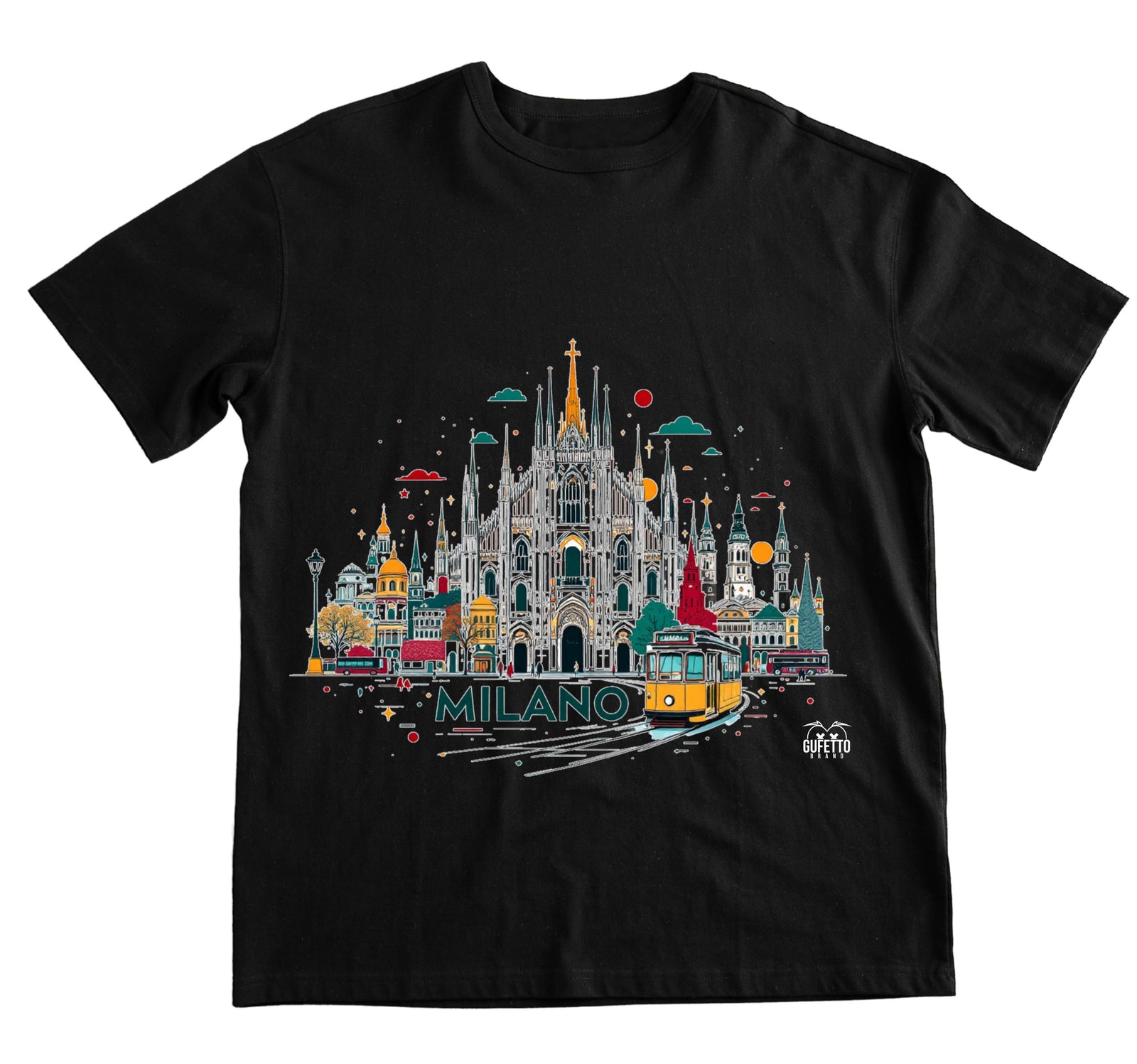 T-shirt Uomo MILANO ( MI56218567 ) - Gufetto Brand 