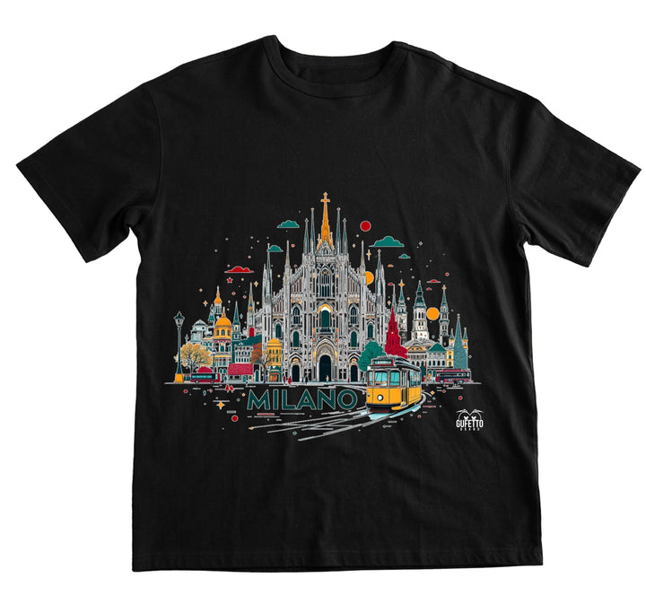 T-shirt Uomo MILANO ( MI56218567 ) - Gufetto Brand 
