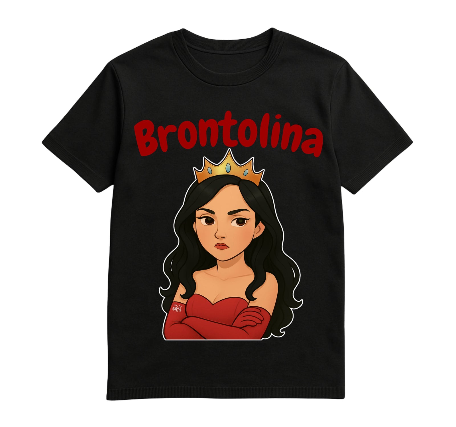 T-shirt Uomo Principesse 2.0 BRONTOLINA ( BR5623098675 ) - Gufetto Brand 
