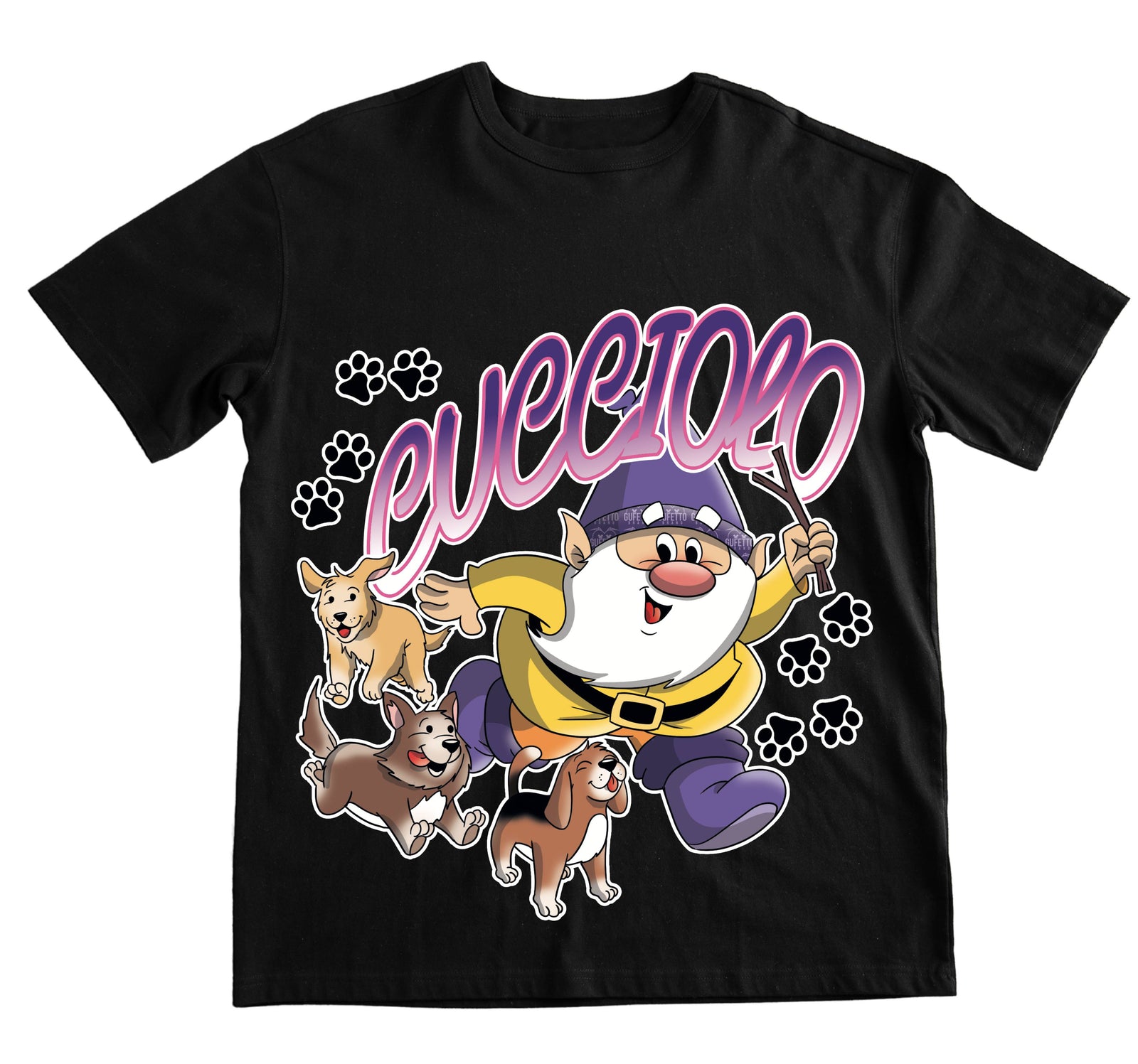 T-shirt Uomo CUCCIOLO ( CU092347689 ) - Gufetto Brand 