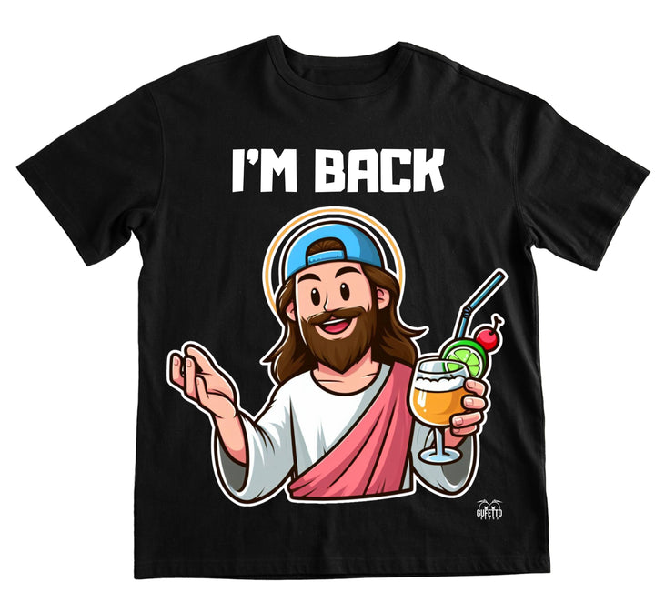 T-shirt Uomo I'M BACK ( IB7365892152 ) - Gufetto Brand 