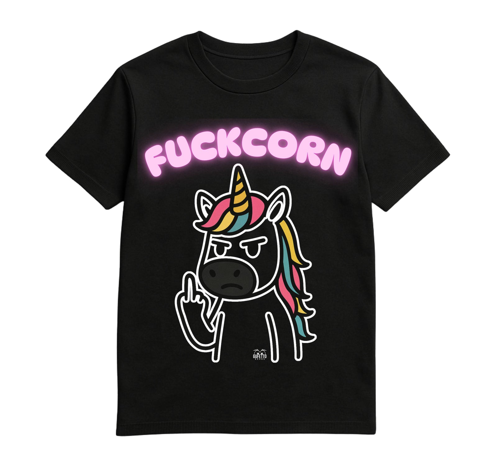 T-shirt Uomo FUCKCORN  ( FU45678954 ) - Gufetto Brand 