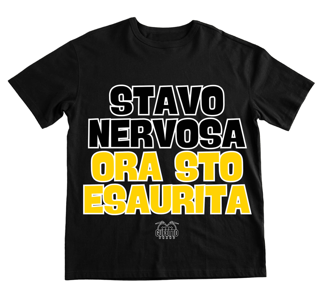 T-shirt Uomo NERVOSA ( ST9365734099856 ) - Gufetto Brand 