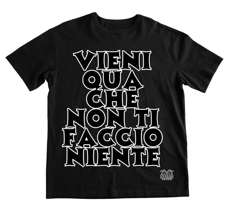 T-shirt Uomo VIENI QUA ( VQ9963274563 ) - Gufetto Brand 