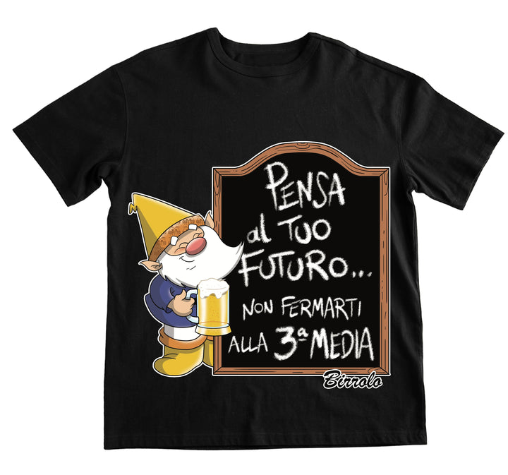 T-shirt Uomo BIRROLO TERZA MEDIA ( PE38752985698 ) - Gufetto Brand 