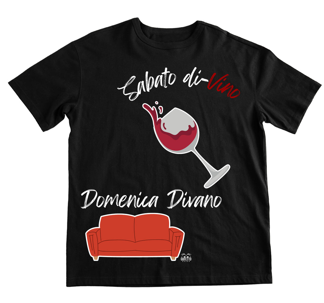 T-shirt Uomo SABATO ( SA67098712345 ) - Gufetto Brand 