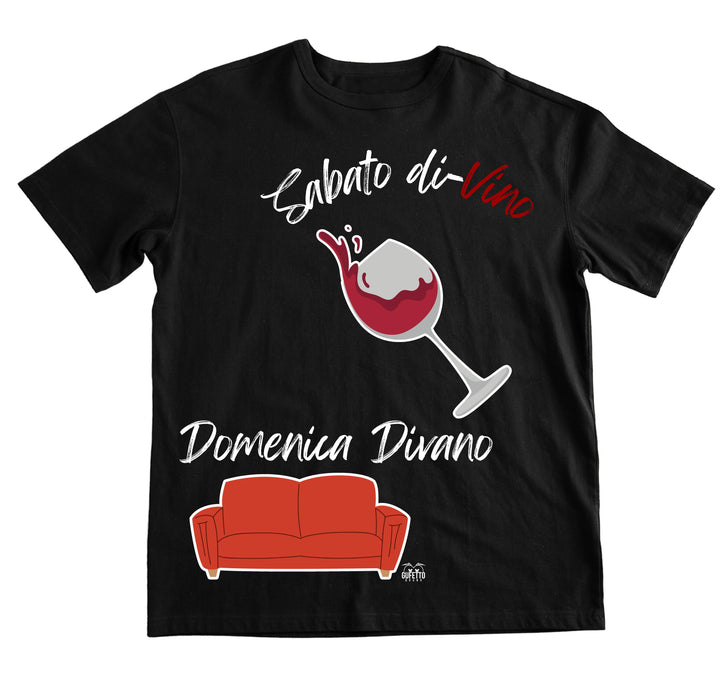 T-shirt Uomo SABATO ( SA67098712345 ) - Gufetto Brand 