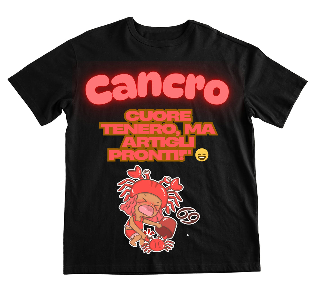 T-shirt Uomo CANCRO ( CA75098745 ) - Gufetto Brand 