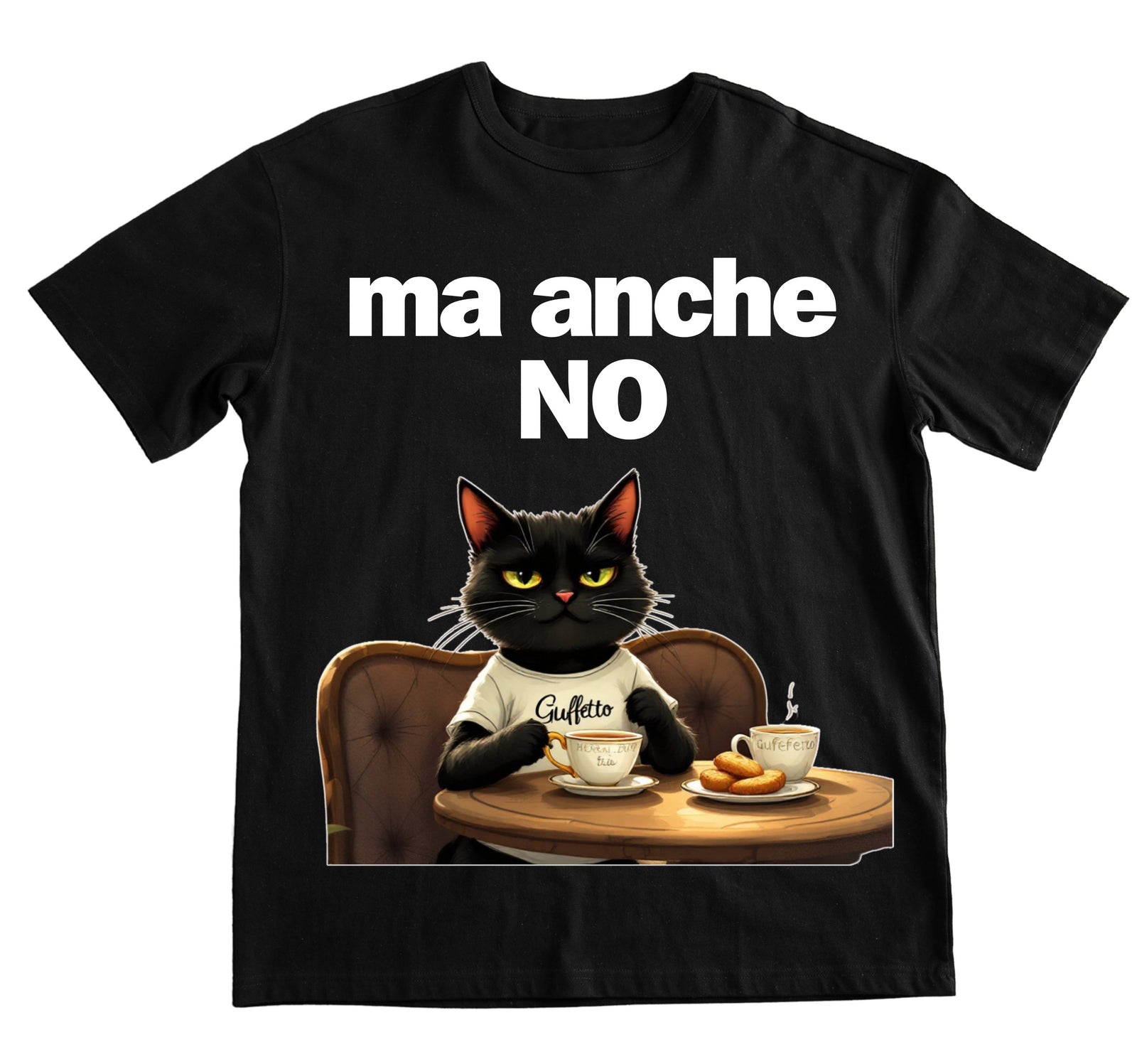 T-shirt Uomo MA ANCHE NO ( MO450986645 ) - Gufetto Brand 