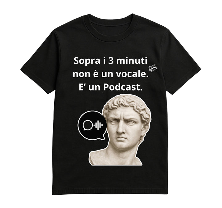 T-shirt Uomo PODCAST ( PO1287549653 ) - Gufetto Brand 