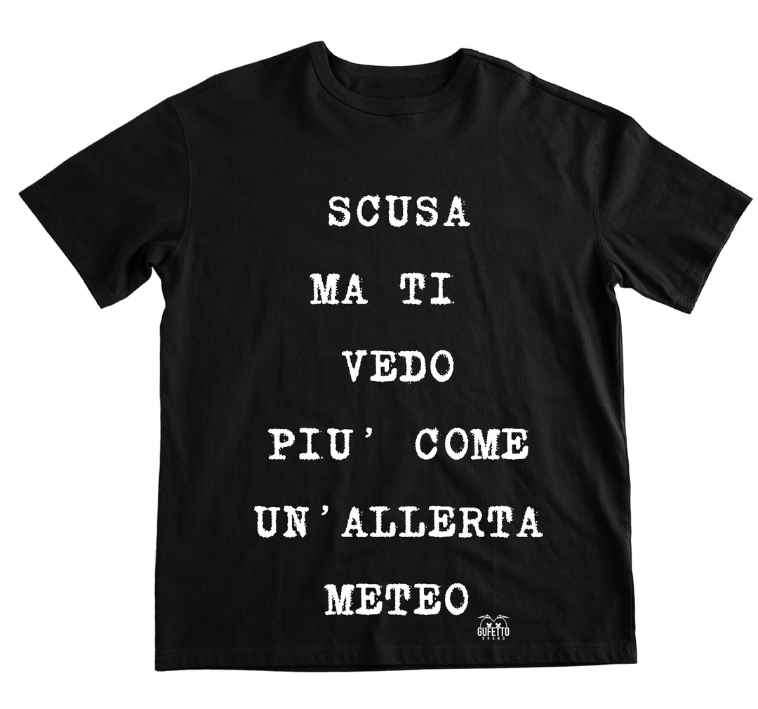 T-shirt Uomo ALLERTA METEO ( AL50985647 ) - Gufetto Brand 