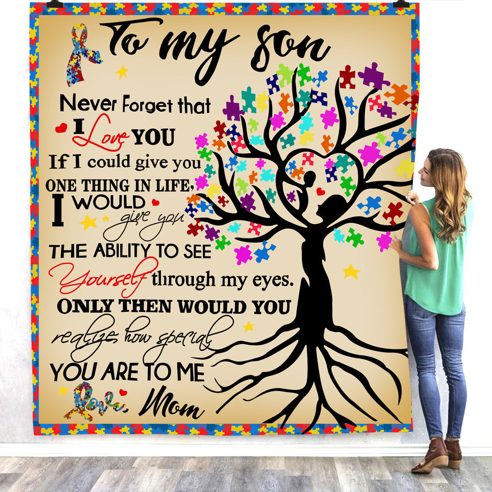 Coperta Personalizzata - Gufetto Brand 