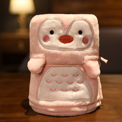 Coperta in velluto corallo dei cartoni animati - Gufetto Brand 