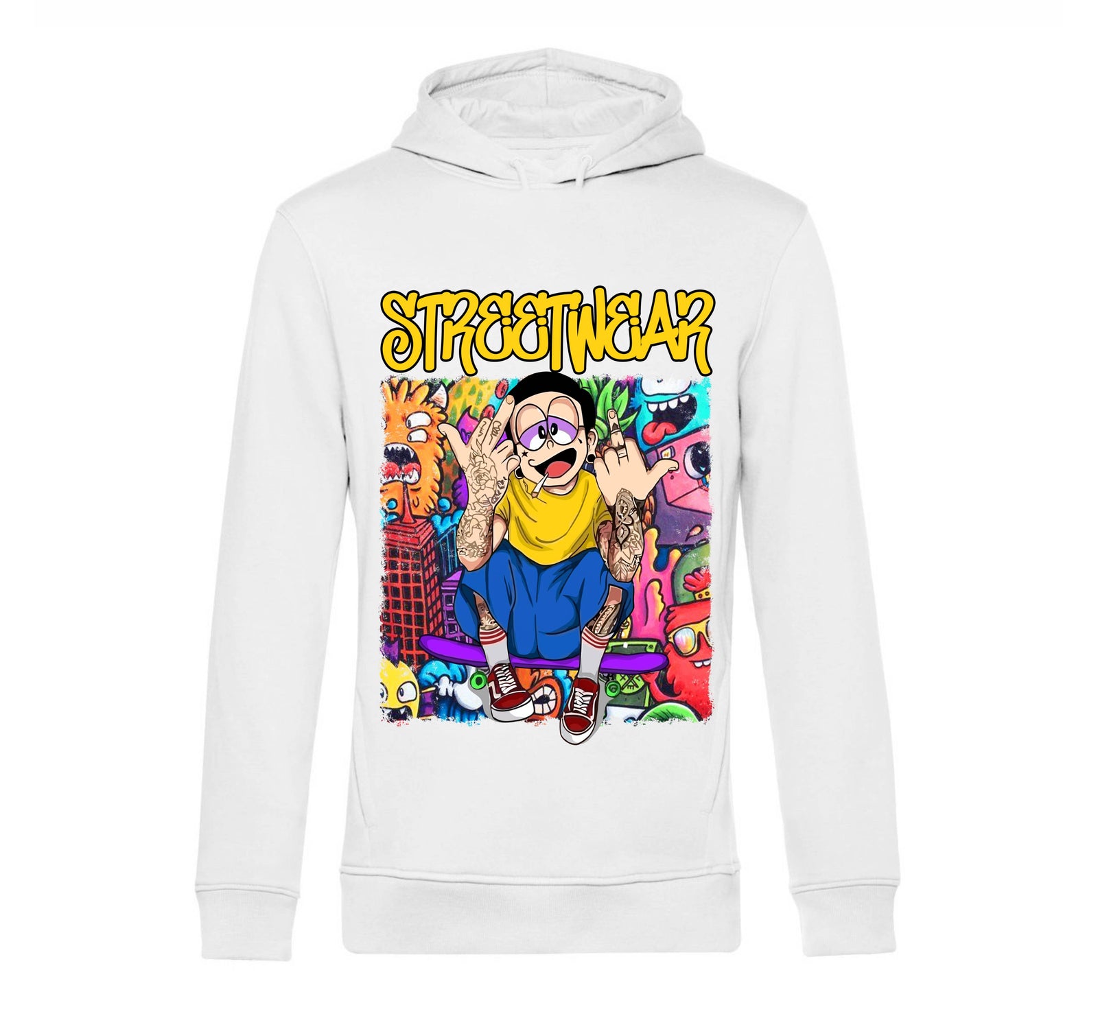 Felpa Uomo STREET ( ST490867456 ) - Gufetto Brand 