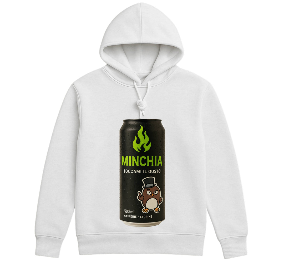 Felpa Uomo MINCHIA ( MI89056342 ) - Gufetto Brand 