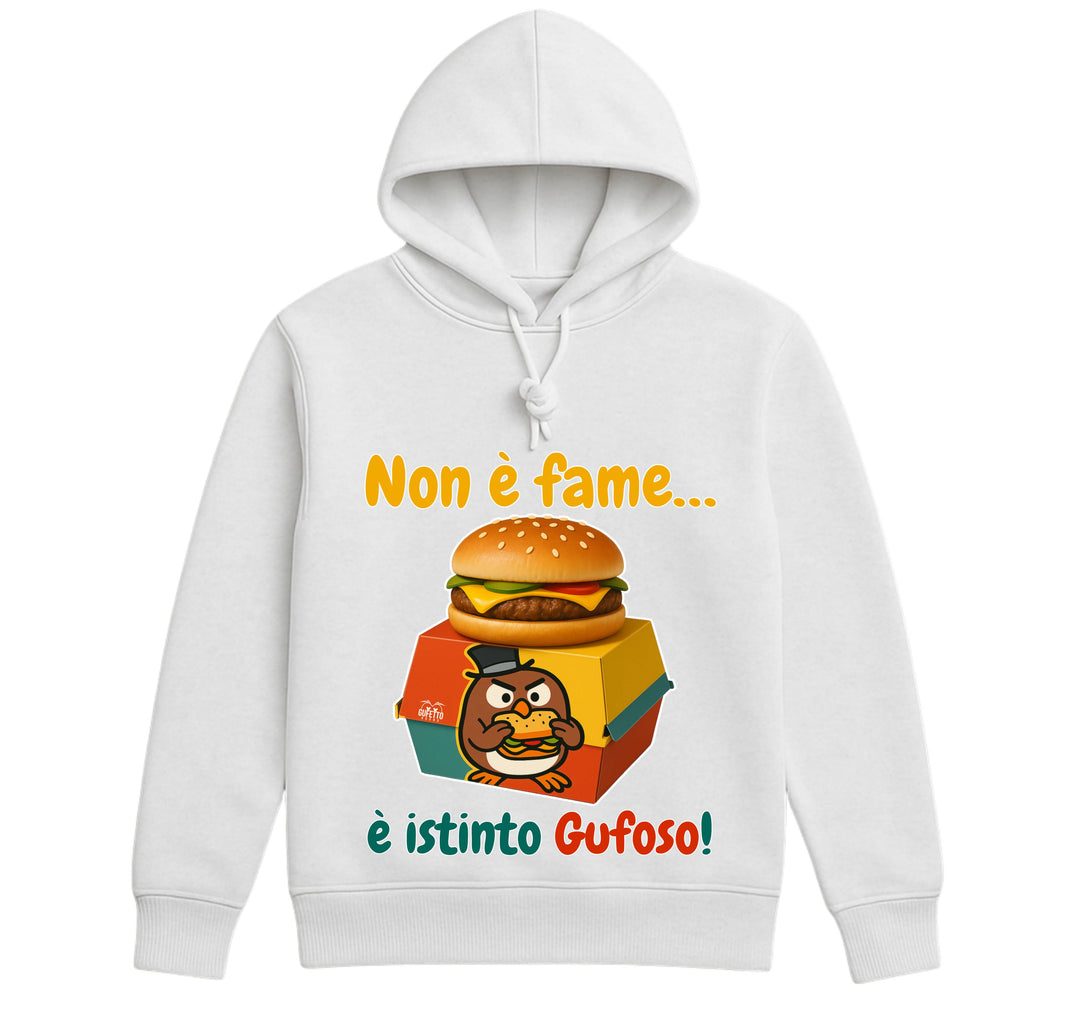 Felpa donna GUFETTO BURGER ( GB570987243 ) - Gufetto Brand 