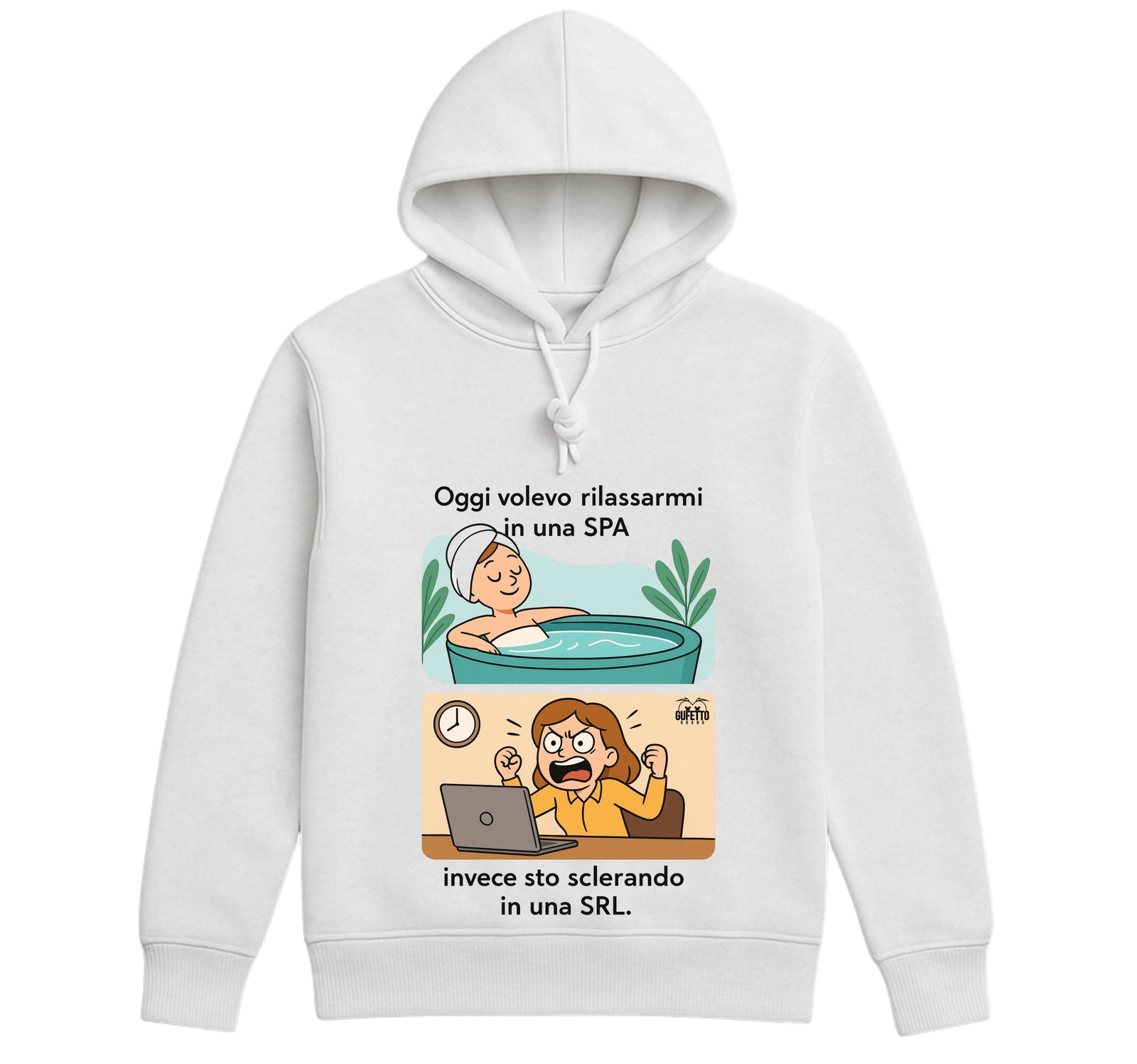 Felpa donna SPA/SRL  ( SS257986325 ) - Gufetto Brand 