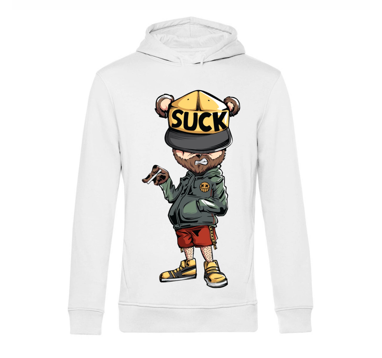 Felpa Uomo SUCK ( SU567009876 ) - Gufetto Brand 