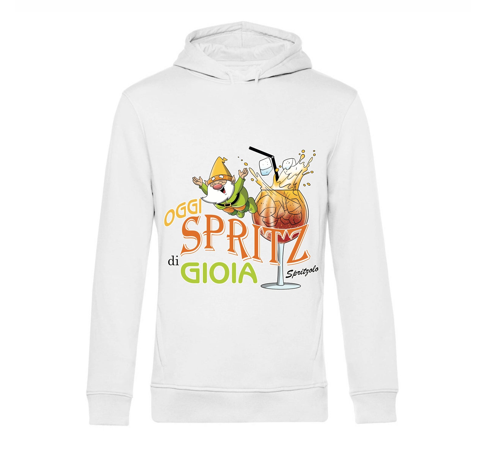 Felpa donna SPRITZ DI GIOIA ( BOS7093124567 ) - Gufetto Brand 