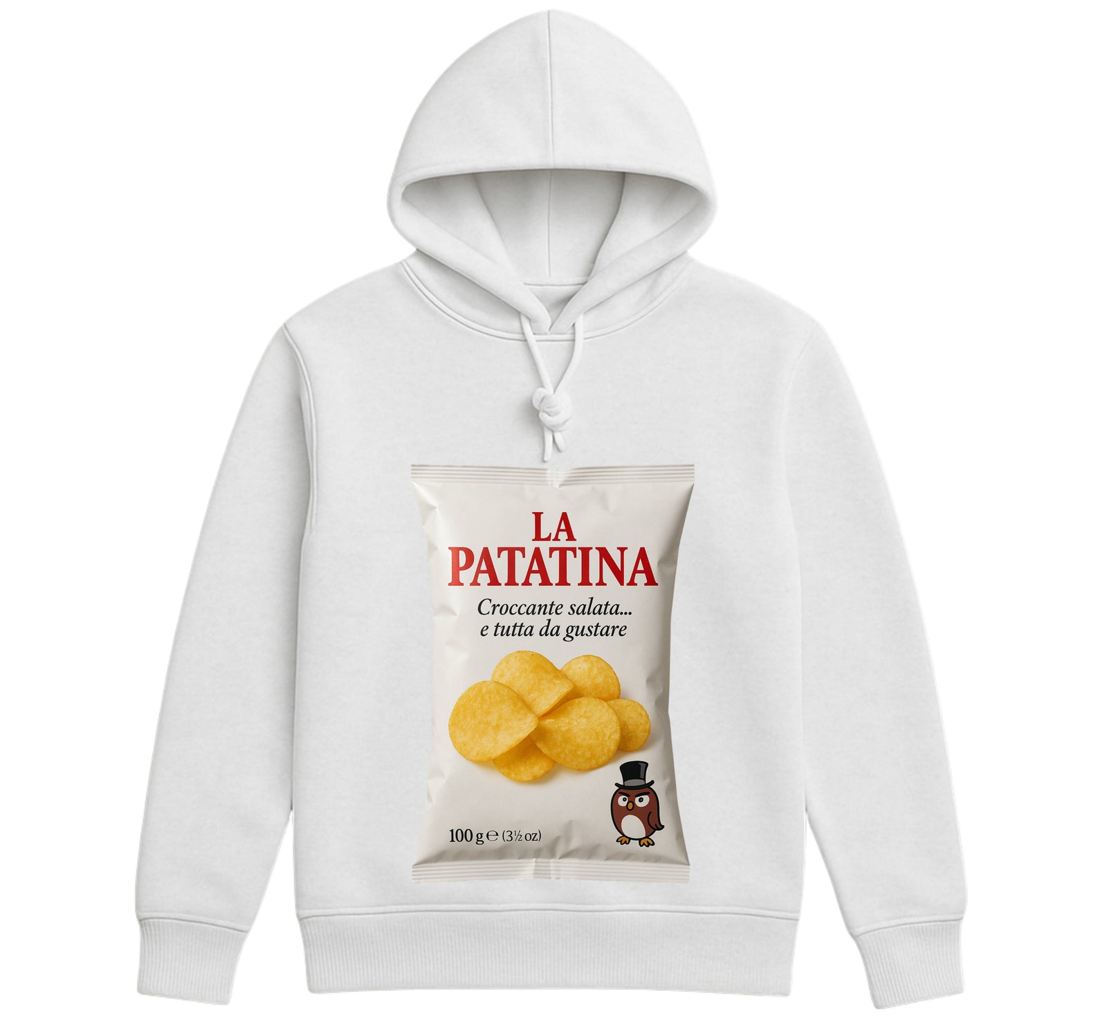 Felpa donna LA PATATINA ( PA567238456 ) - Gufetto Brand 