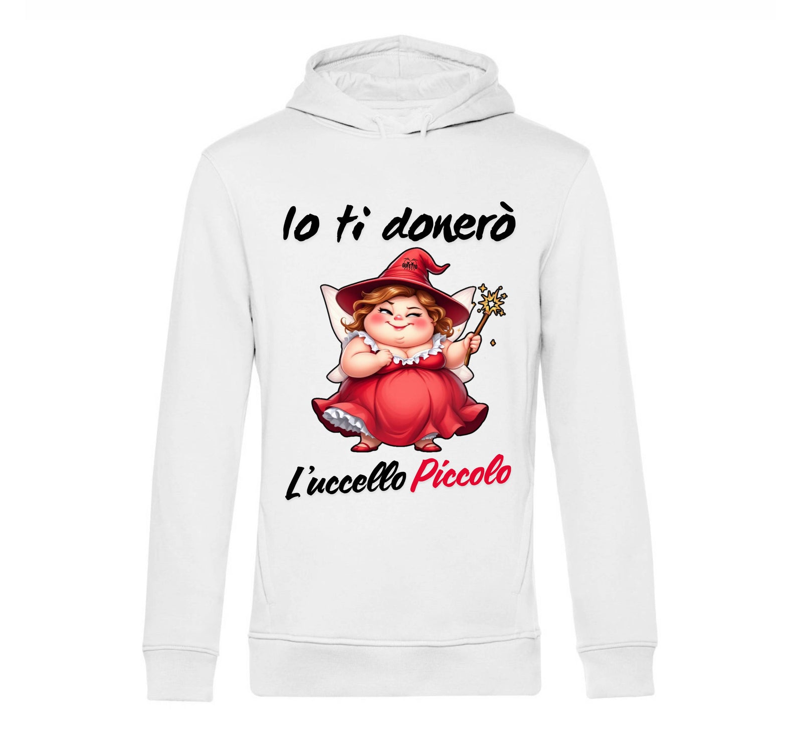 Felpa donna Le Fatine Ignoranti UCCELLO PICCOLO ( UP64987564 ) - Gufetto Brand 