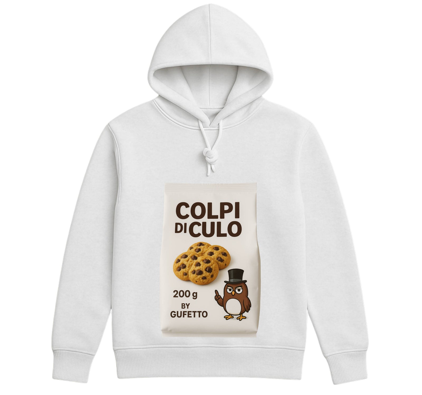 Felpa donna BISCOTTI COLPI DI C.... ( CO657483523 ) - Gufetto Brand 