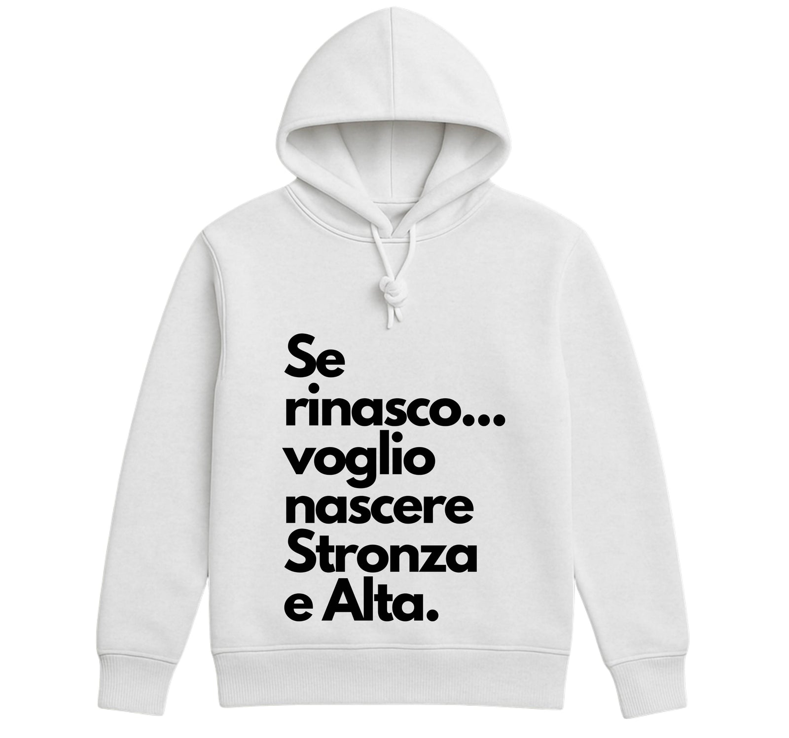 Felpa donna STRONZA ( ST5897745 ) - Gufetto Brand 