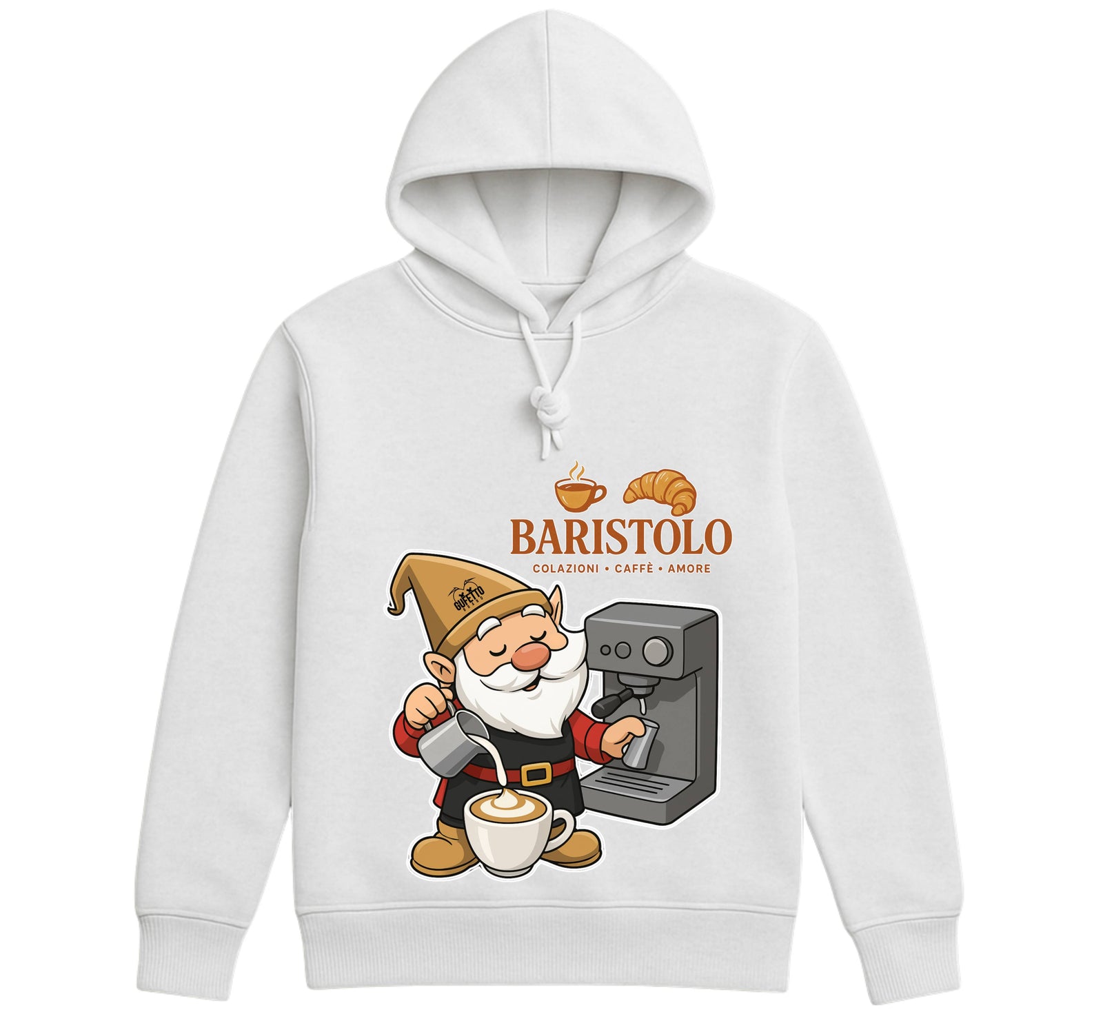 Felpa donna BARISTOLO ( BA546879675 ) - Gufetto Brand 