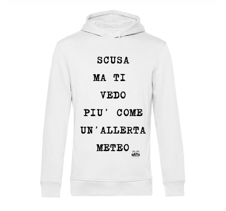 Felpa Uomo ALLERTA METEO ( AL50985647 ) - Gufetto Brand 