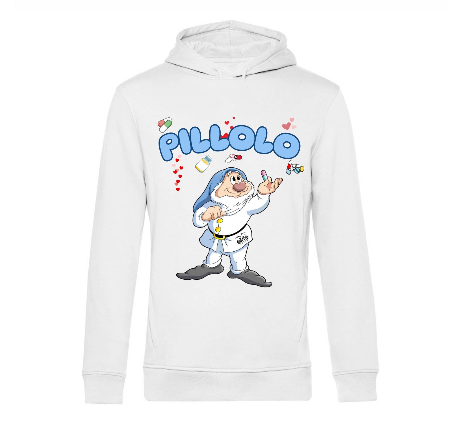 Felpa donna PILLOLO ( PI0923567 ) - Gufetto Brand 