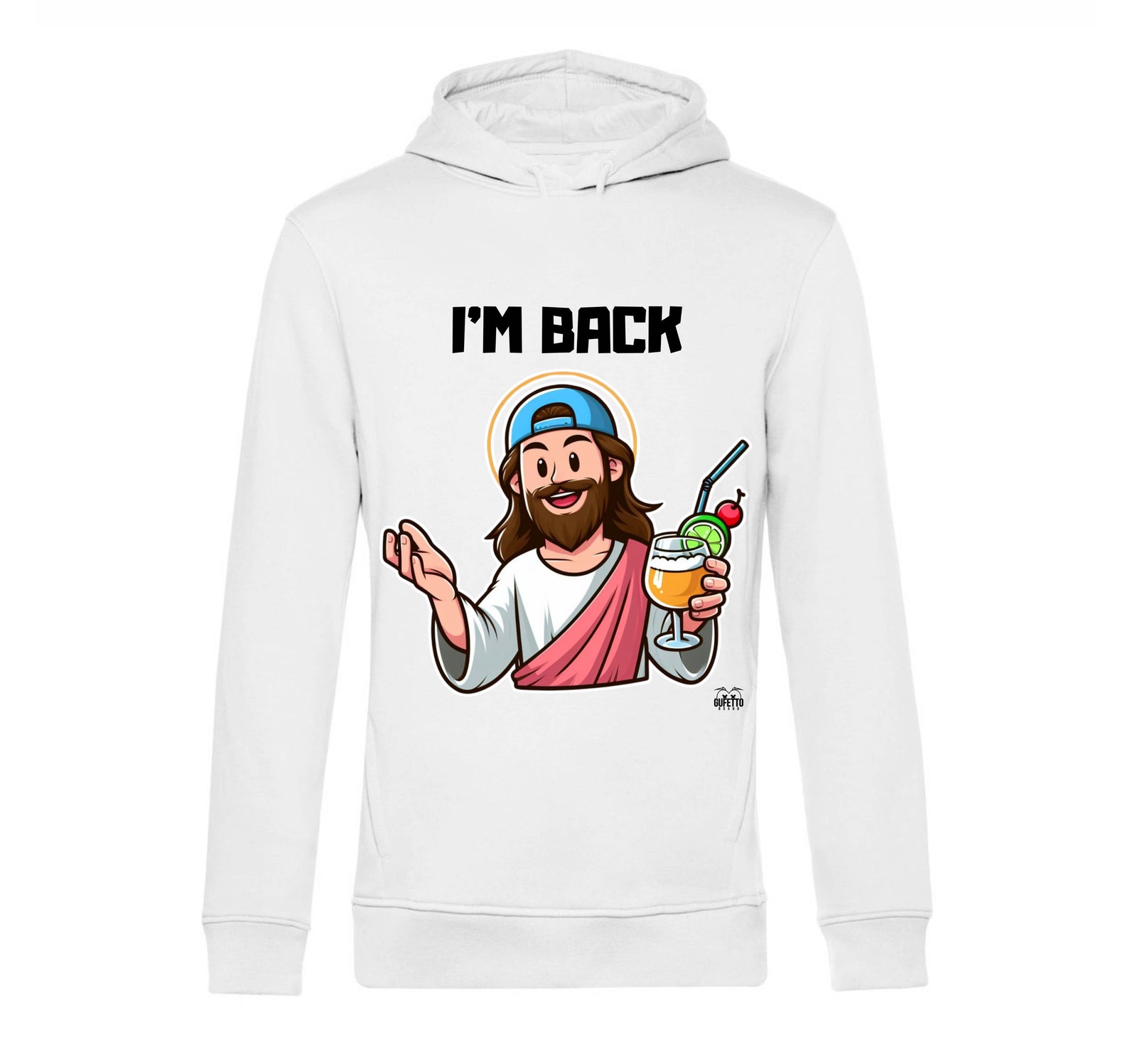 Felpa donna I'M BACK ( IB7365892152 ) - Gufetto Brand 