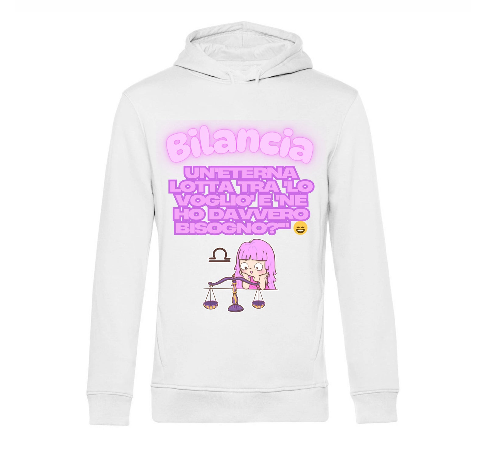 Felpa Uomo BILANCIA ( BI78953265 ) - Gufetto Brand 