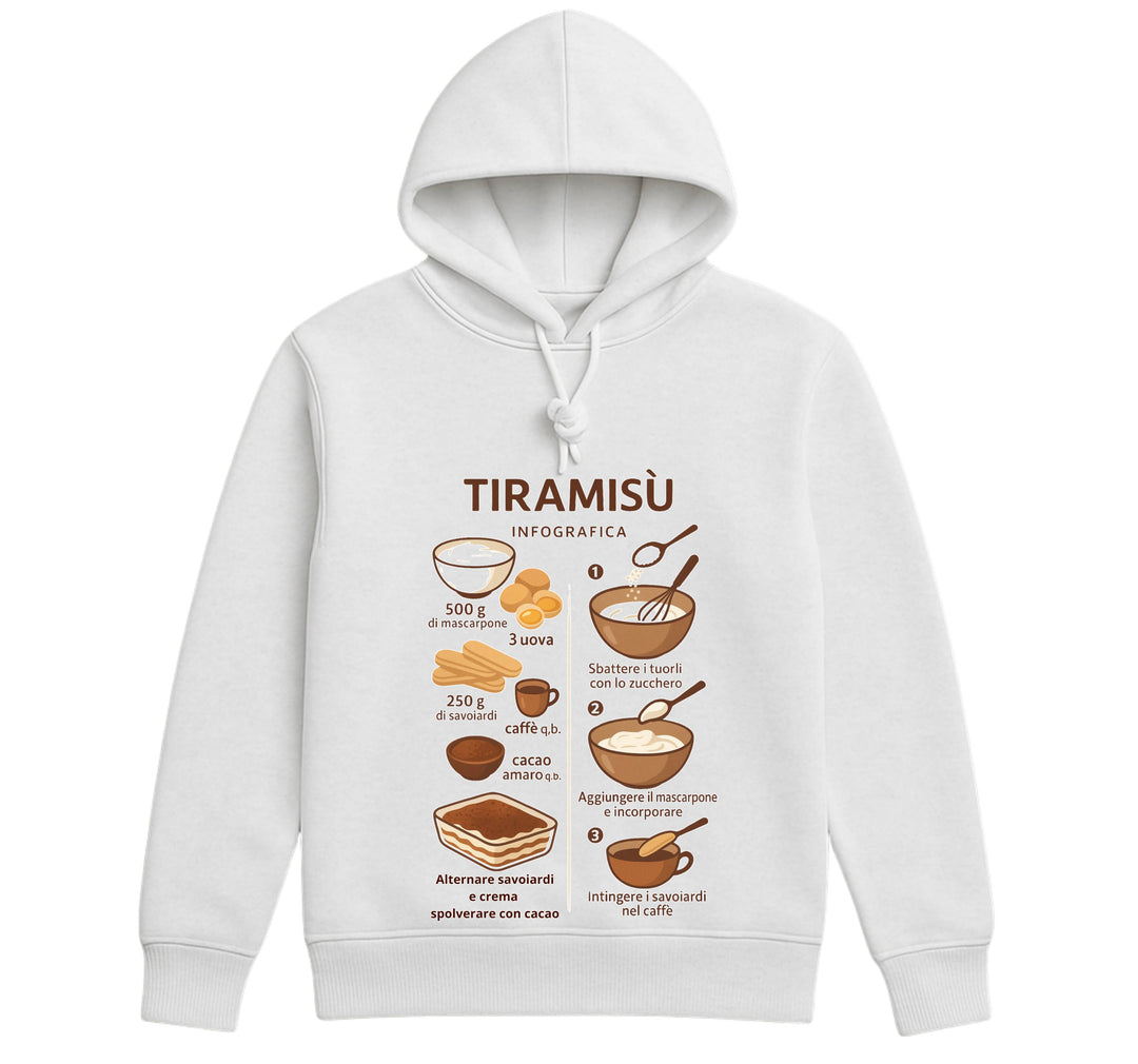 Felpa donna TIRAMISU' ( TI709843256 ) - Gufetto Brand 