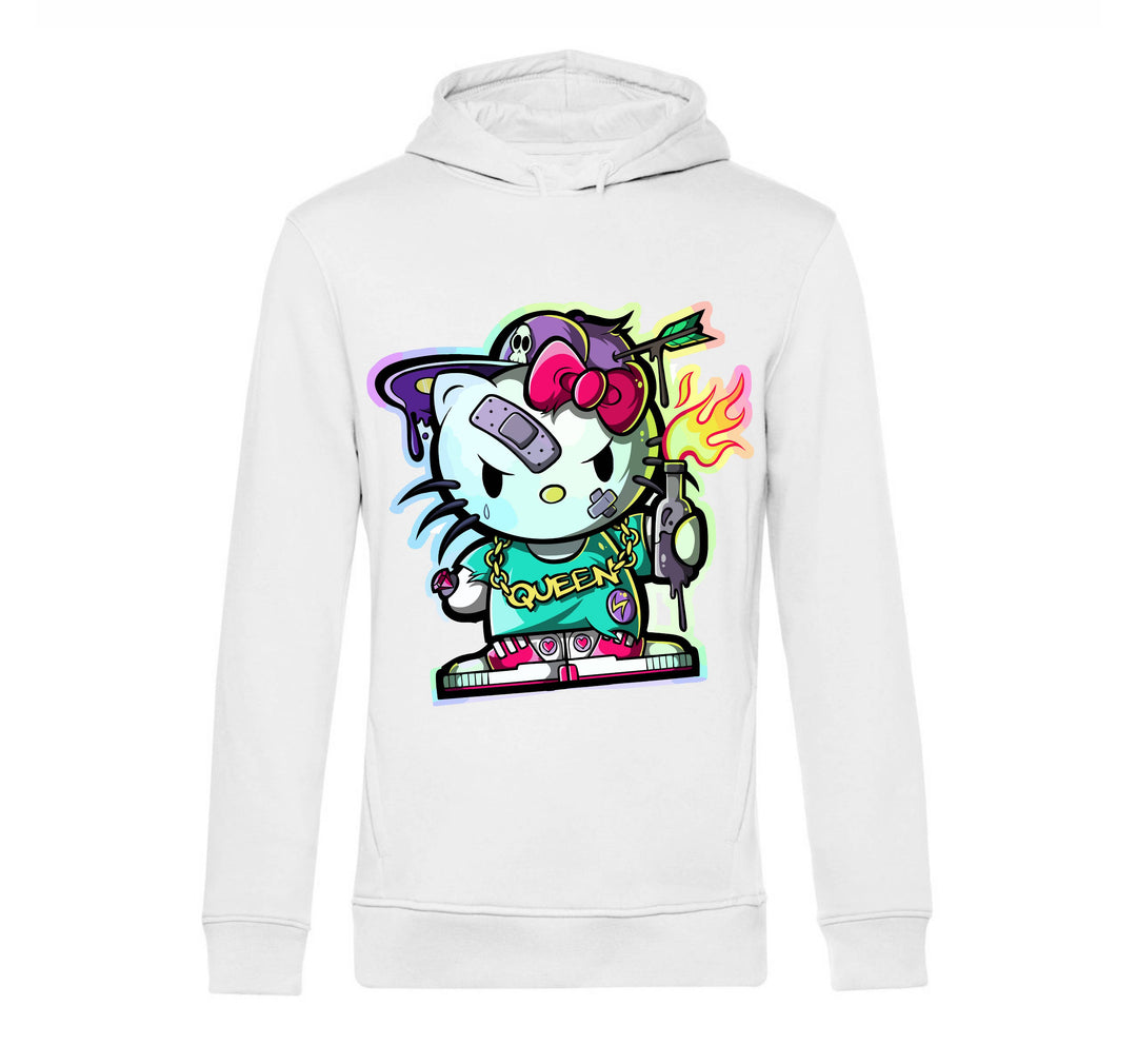 Felpa donna QUEEN ( MI76098734 ) - Gufetto Brand 