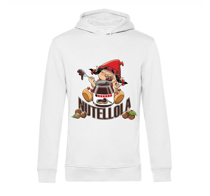 Felpa donna NUTELLOLA ( NU88325897 ) - Gufetto Brand 