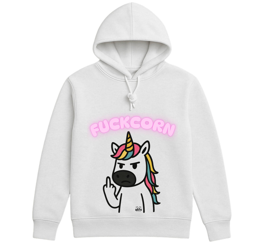Felpa donna FUCKCORN  ( FU45678954 ) - Gufetto Brand 