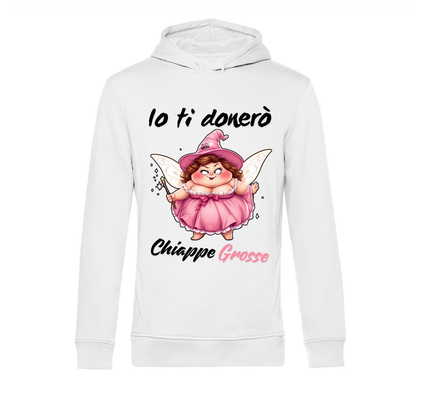 Felpa uomo Le Fatine Ignoranti CHIAPPE GROSSE ( CG7098452 ) - Gufetto Brand 