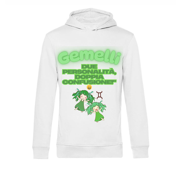 Felpa Uomo GEMELLI ( GE6098765 ) - Gufetto Brand 