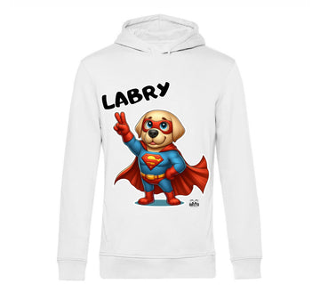 Felpa donna LABRY SUPER EROE ( LA1364978569 )