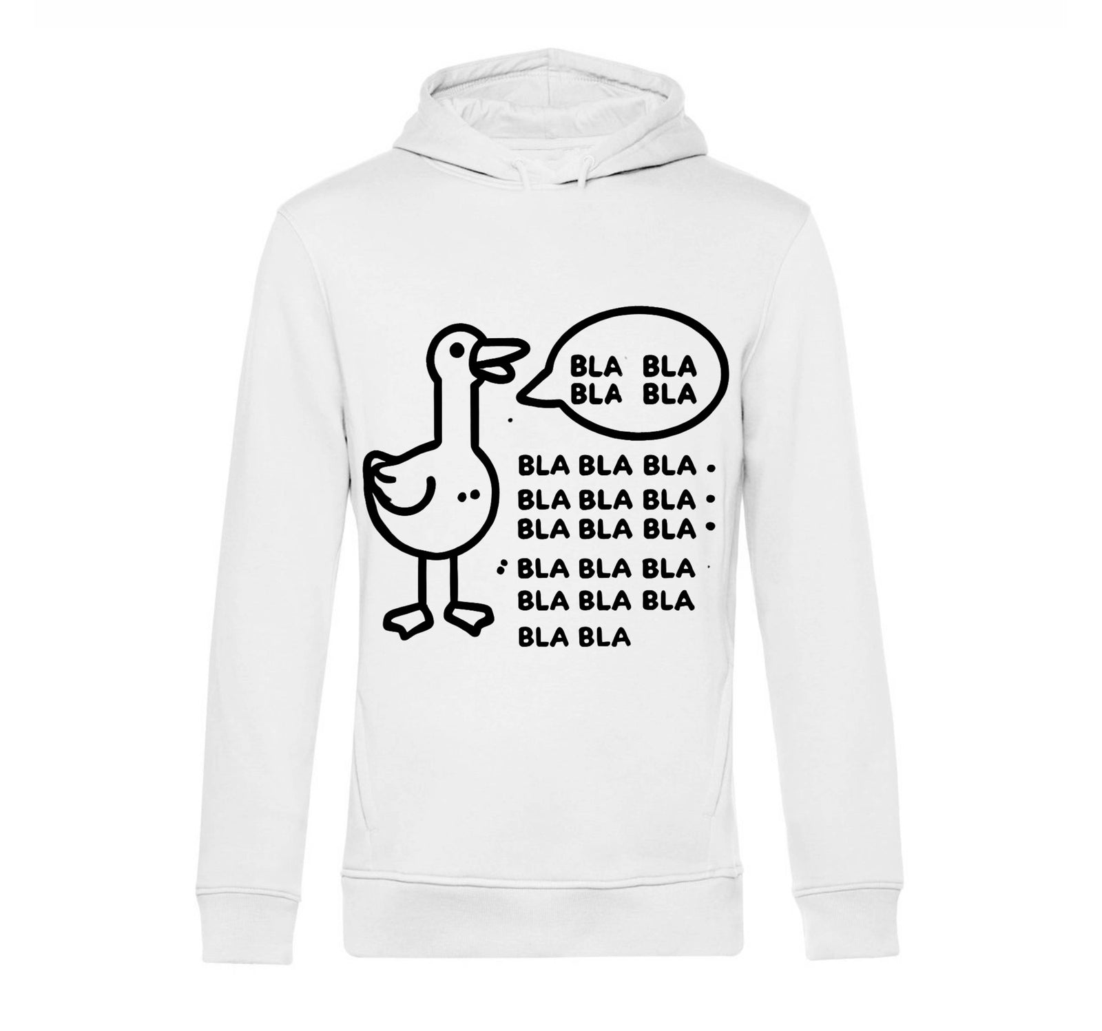 Felpa donna BLA BLA BLA ( OC785637465 ) - Gufetto Brand 