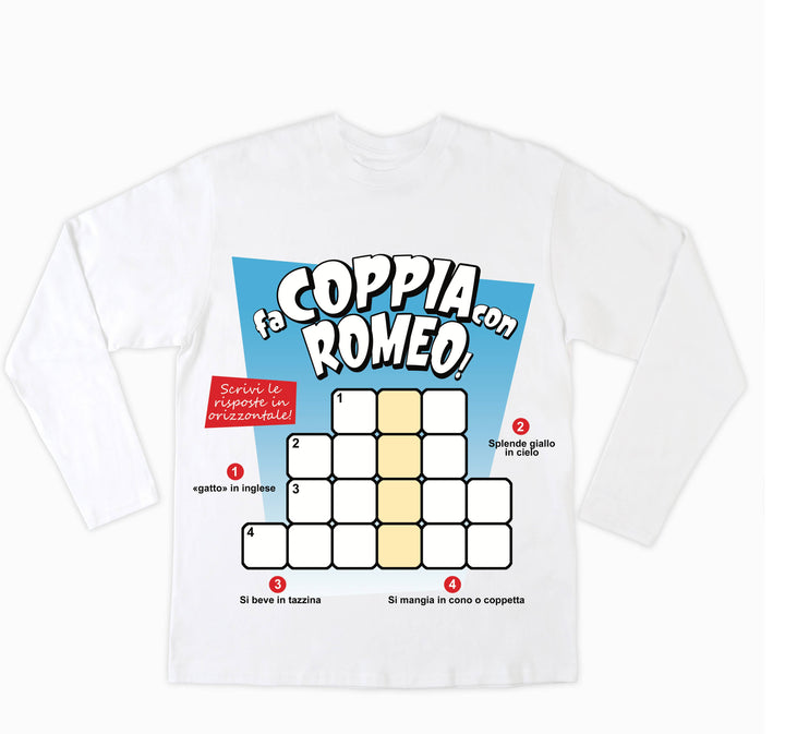 T-shirt Donna FA COPPIA CON ROMEO ( AR56091234 ) - Gufetto Brand 