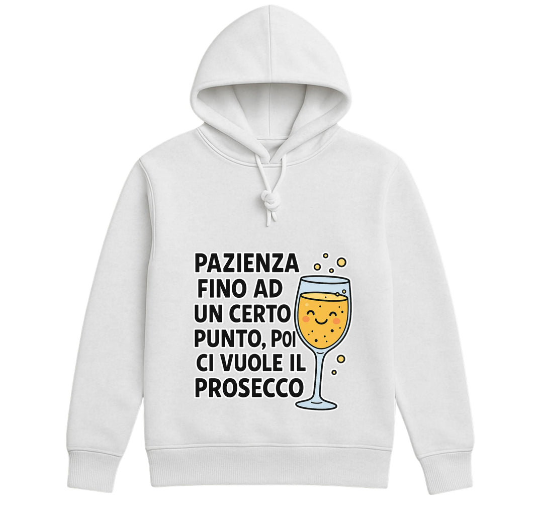 Felpa donna PROSECCO ( PO875236589 ) - Gufetto Brand 