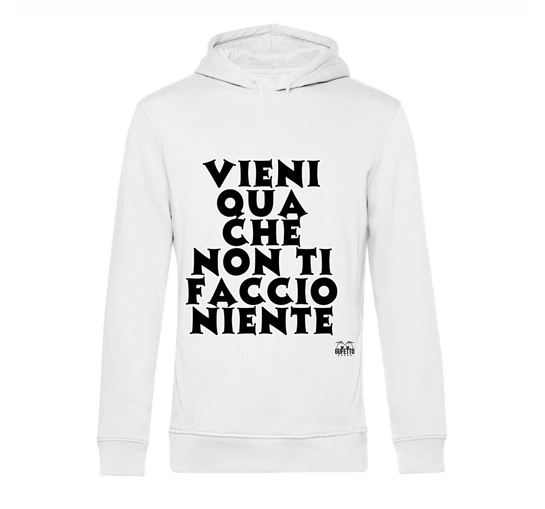 Felpa donna VIENI QUA ( VQ9963274563 ) - Gufetto Brand 