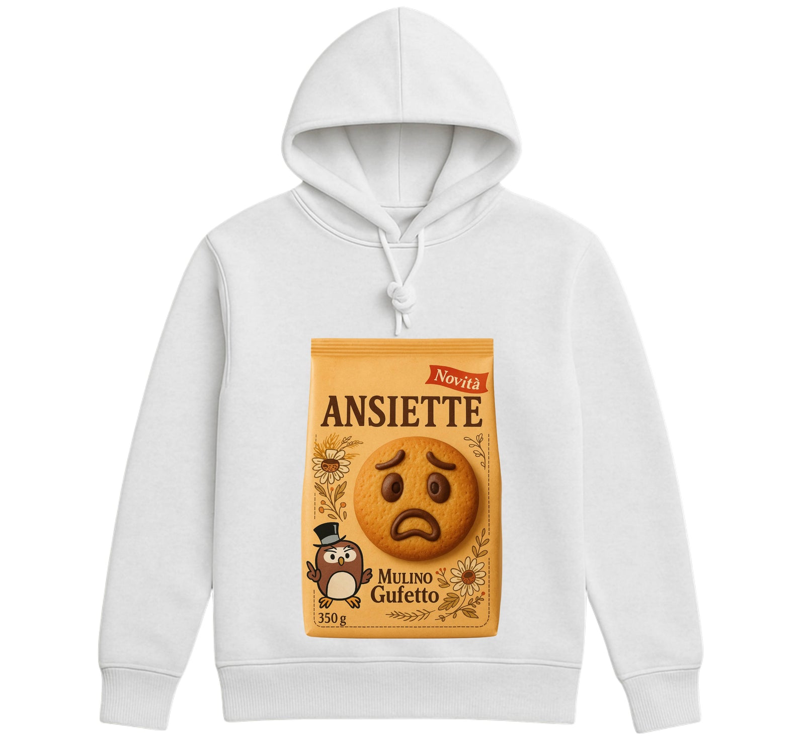 Felpa donna ANSIETTE ( AN76452345 ) - Gufetto Brand 