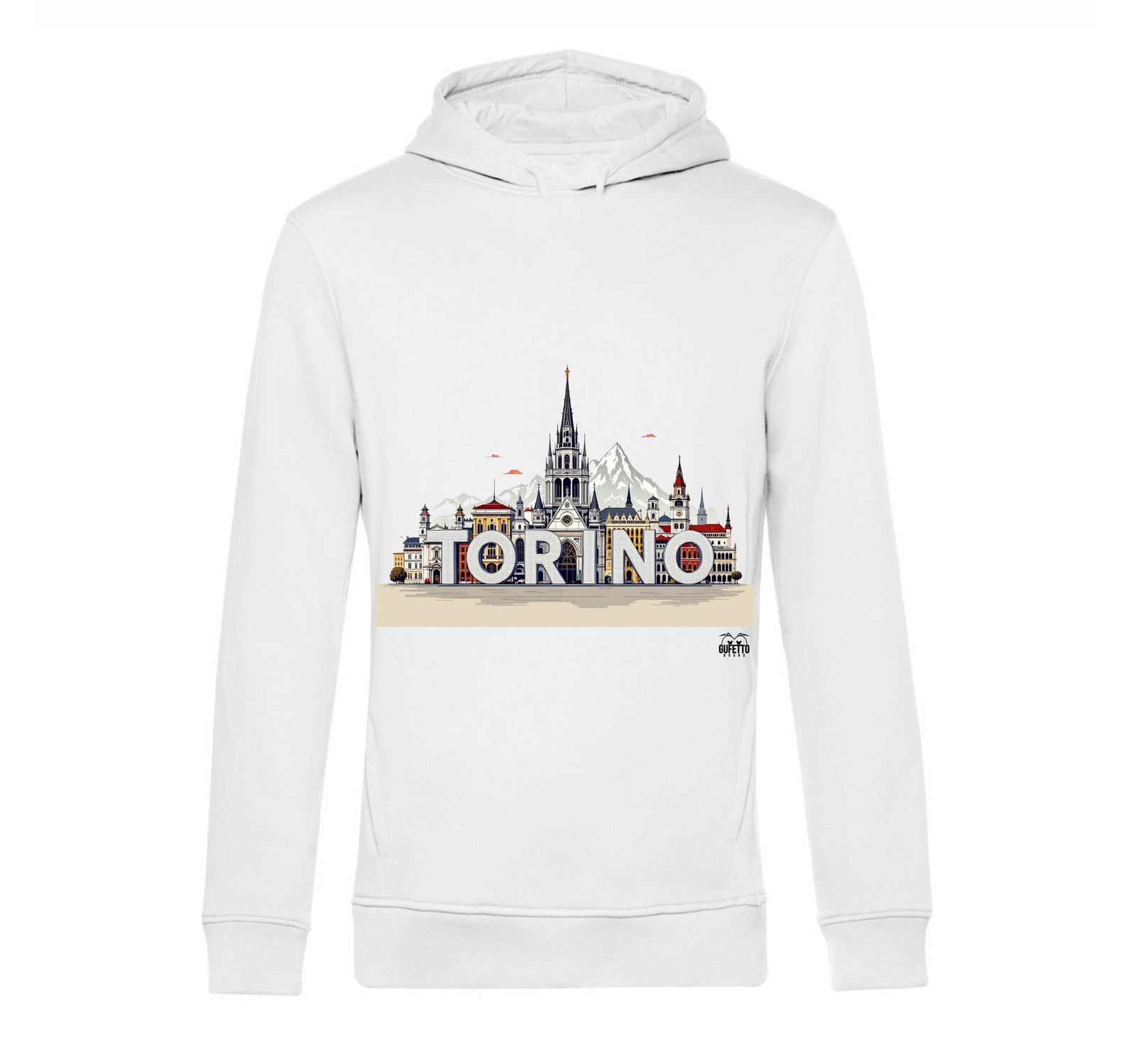 Felpa donna TORINO ( TO8702123 ) - Gufetto Brand 