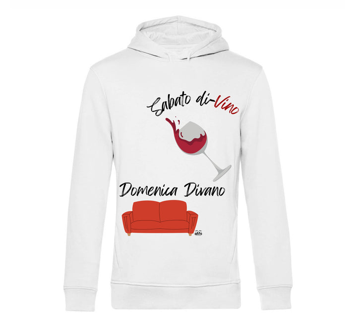 Felpa donna SABATO ( SA67098712345 ) - Gufetto Brand 