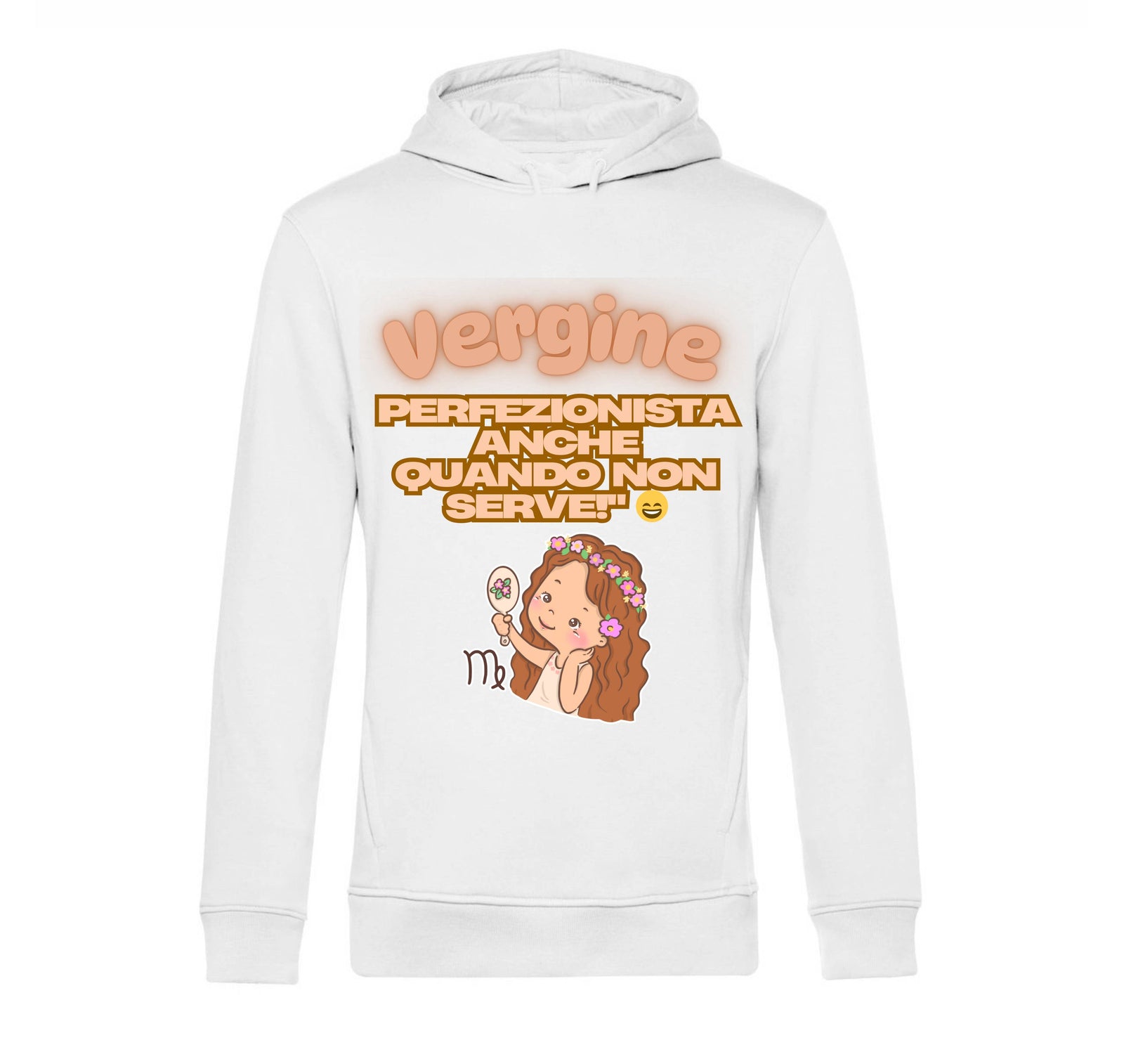 Felpa donna VERGINE ( VE3409786 ) - Gufetto Brand 