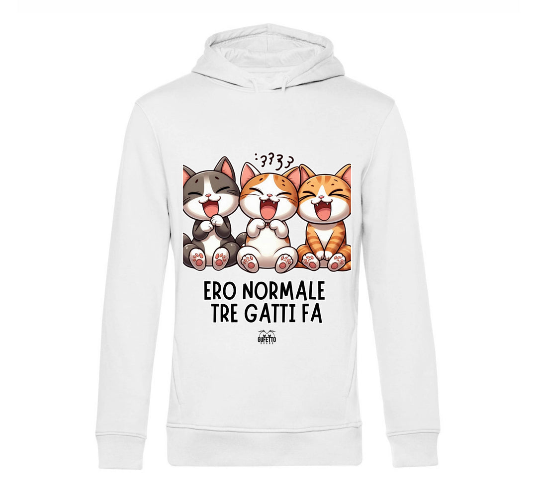 Felpa Uomo TRE GATTI FA ( TR8019274653758 ) - Gufetto Brand 